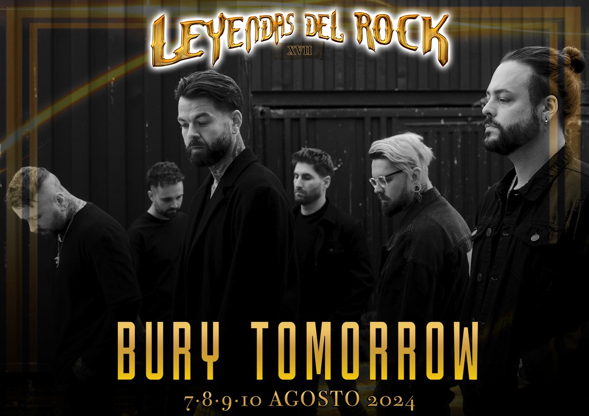 Spain 🇪🇸 See you in August at @LeyendasRockFes!