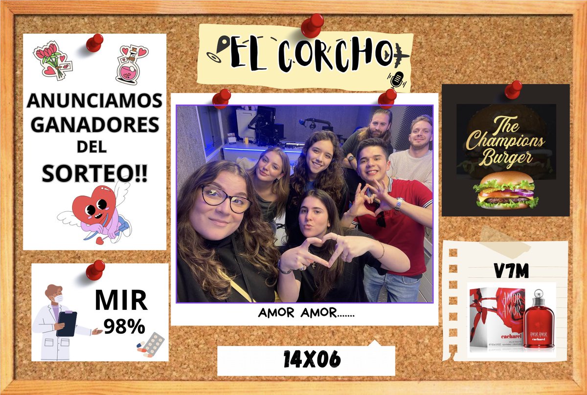iradioUCAM's tweet photo. Esta semana hemos podido disfrutar de dos dias muy especiales, san Valentín y el día de la radio en #ElCorcho📌

Somos unos enamorados de ambas y hemos querido celebrarlo regalando algunas sorpresas por el campus…

¿Te lo vas a perder?🤭😉

➡️ https://t.co/H1QfWrYXs0 https://t.co/RwWi92ivoW