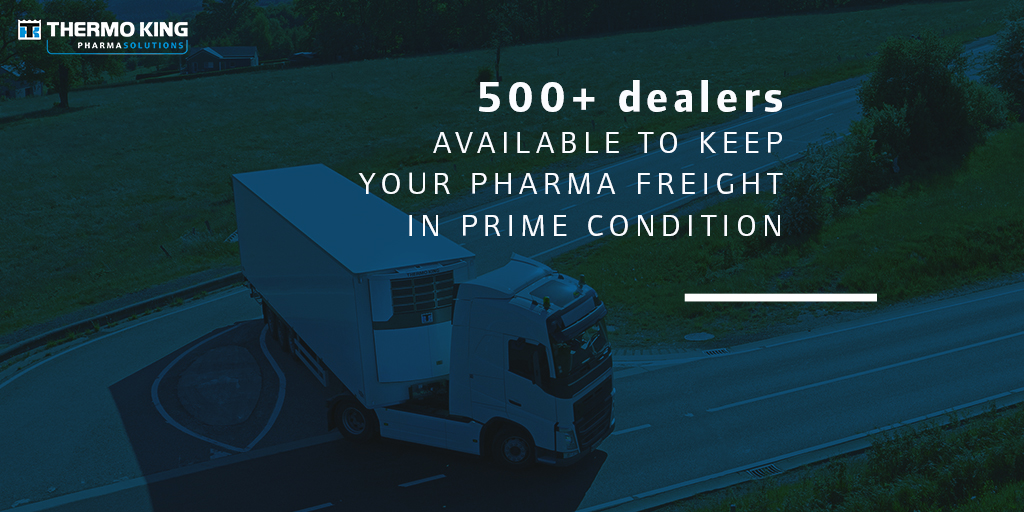 🚛 Oh no! Sudden breakdown on the road. Don’t worry! Save your precious cargo and head to our nearest dealer bit.ly/48GRAEw #pharmalogistics #temperaturecontrol #coldchain #superfreezer #covidvaccine #thermoking