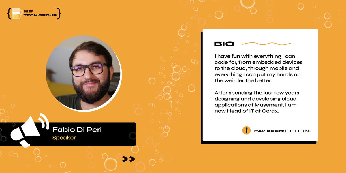 BeerTechGroup's tweet photo. 🚀Anteprima Tech&amp;Beer #5: "Password➡️Passkey - cosa sono e come funzionano i login passwordless? con Fabio Di Peri"📷
Sessione sui login passwordless, dai magic link agli standard moderni come FIDO2, WebAuthn e le passkey 21 Feb, 19:00, Ballarak, Palermo.  https://t.co/j5fXBM199s https://t.co/Qd4mLWkCYA