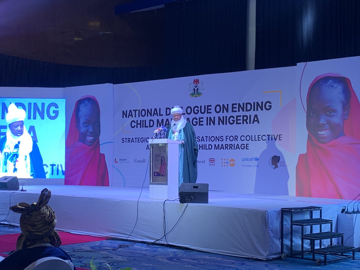 UNICEF_Nigeria's tweet photo. #HappeningNow: Stakeholders gather at the National Dialogue on Ending Child Marriage in Nigeria with a shared commitment to ending the harmful practice and securing a brighter future for children.
Join us: https://t.co/Qvz63lEK38 https://t.co/qm3tSlKSqA