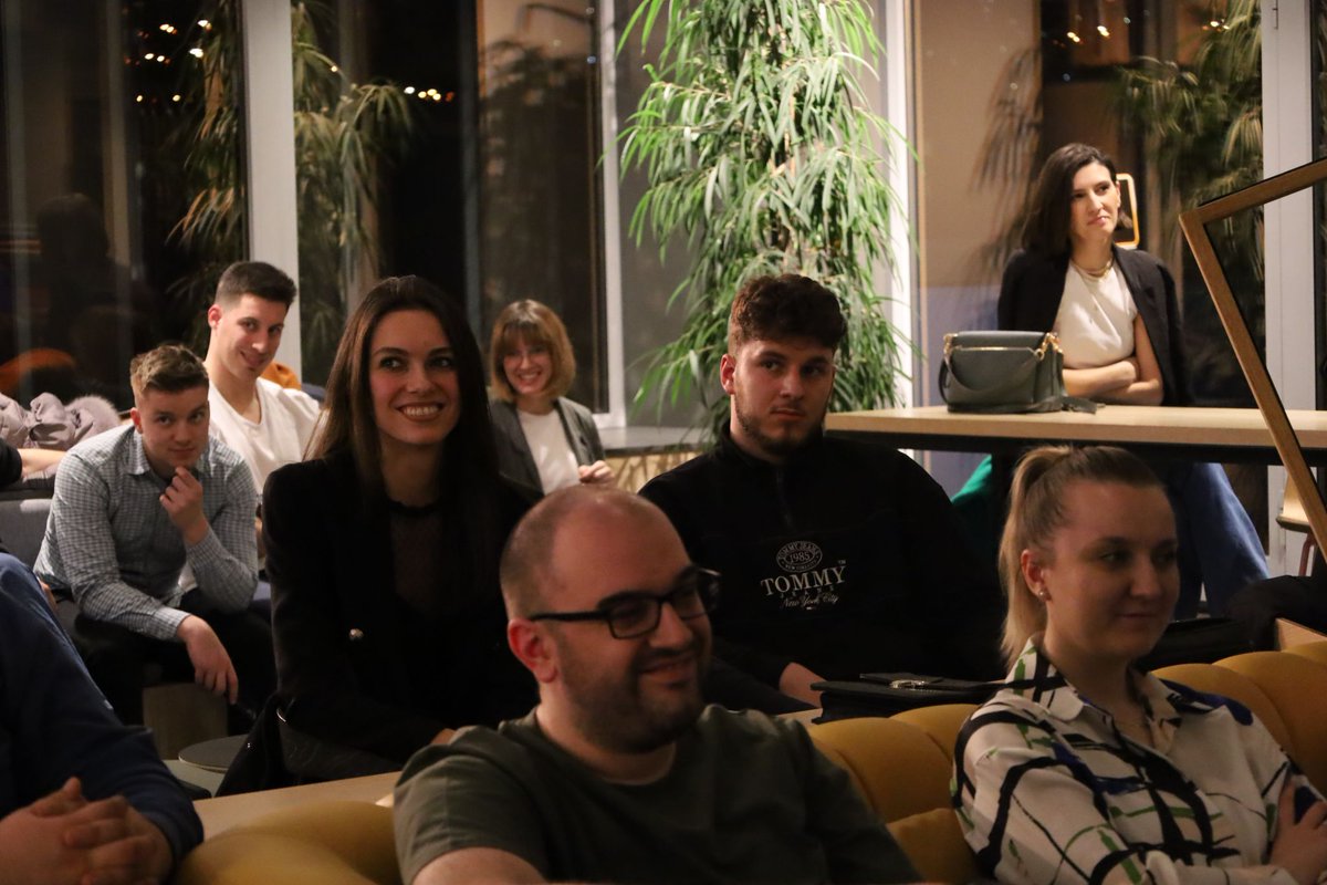MOPsocial's tweet photo. Always a great day when we can enjoy insightful conversations.

This time we talked #recruitment, global industry shifts, #team dynamics &amp; cultural #challenges.

A big thanks to all attendees, Popcorn Recruiters &amp; @AbslBih for making it a great night. 🌟

#ministryofprogramming https://t.co/6NrzMy2NGO