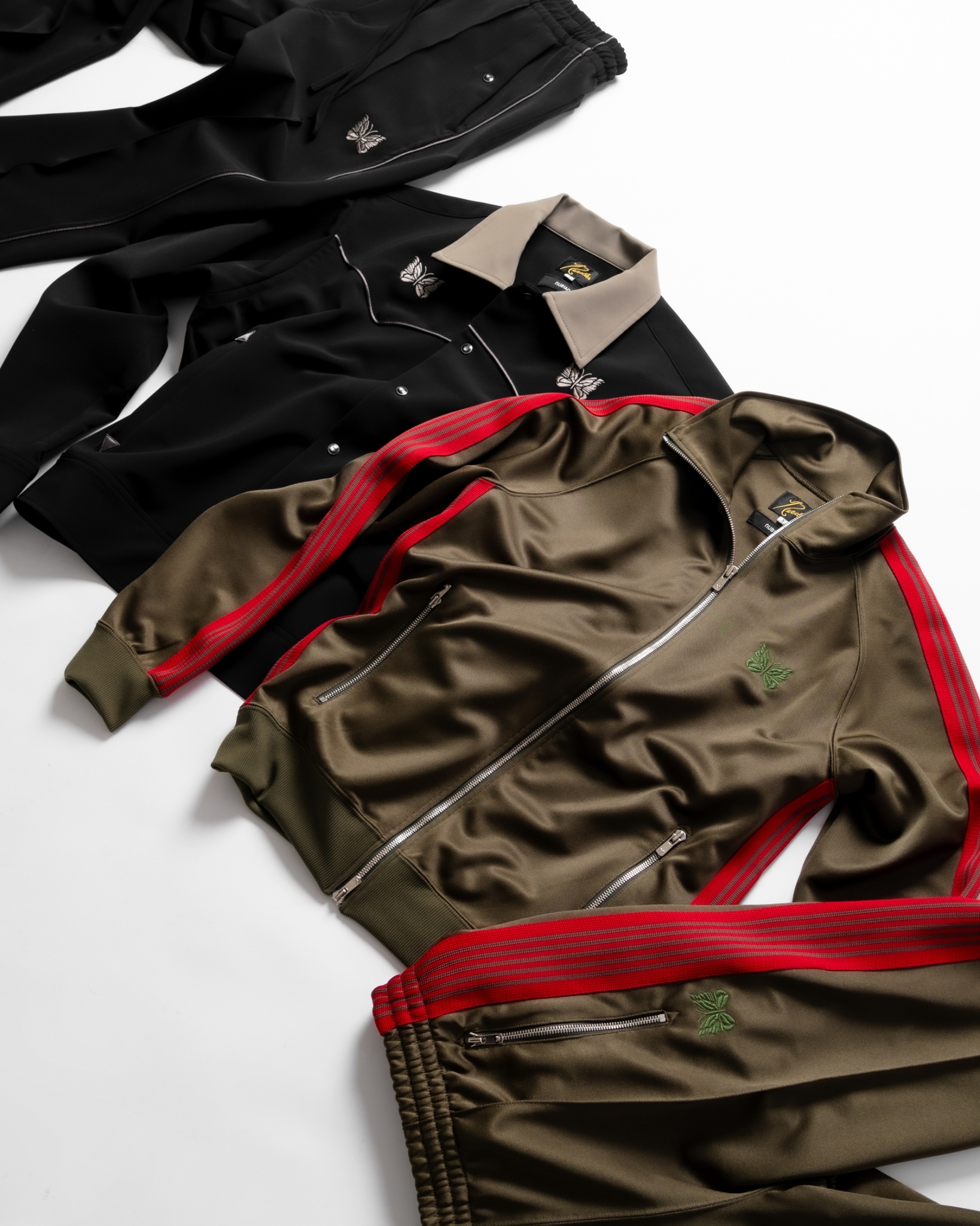 NEEDLES セットアップ パイピングカウボーイnubian別注