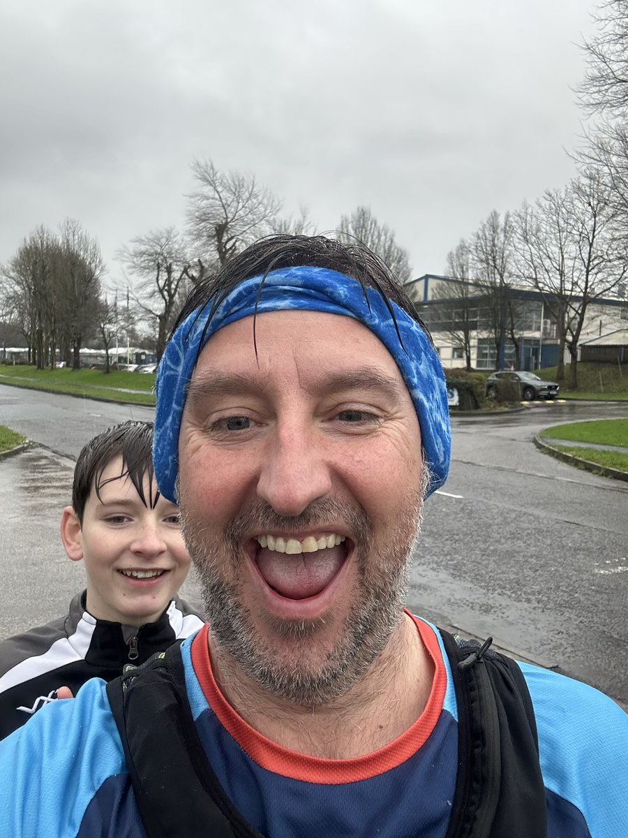 Luke7goingforg1's tweet photo. Great to get out with luke yesterday, 4kms done great to see him smiling . Hospital later today . @CrohnsColitisUK ๐#IBD #ColitisAwareness @WelshAthletics #XCchampionships this weekend. ๐ค๐ช๐๐ปโโ๏ธ๐๐ปโโ๏ธ๐๐ปโโ๏ธ https://t.co/LSolBksHfB