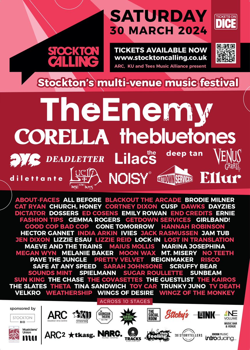 ChurchHoneyBand's tweet photo. Thrilled to say we’re smashing out a set at this years @StocktonCalling 

Thank u to @shakkmusic for inviting us to play the BBC Intro stage. 

Prepare yourselves for new glittery sex songs with a few surprises planned for the set too.

Hope to see you there huns 🐝🍯 https://t.co/mrizznuqmY