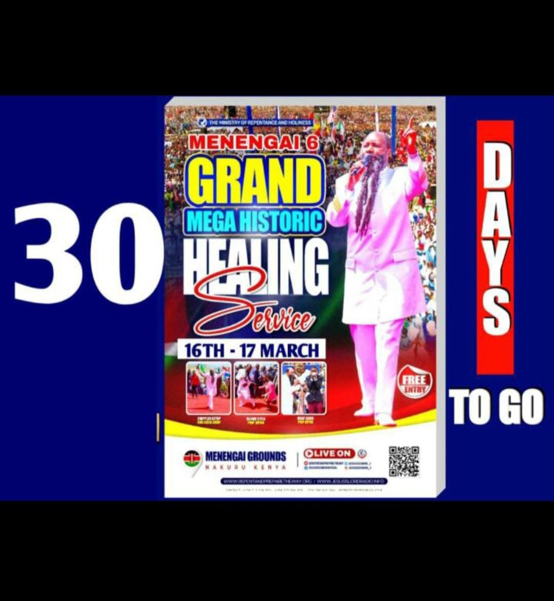 kai_riak's tweet photo. The only joyous song we are now singing is #Menengai6Revival 

We don't deserve this love from the FATHER 

the LORD GOD of the TWO MEGA MIGHTIEST MIGHTIEST PROPHETS has remembered us once again https://t.co/ko9OihZOe6