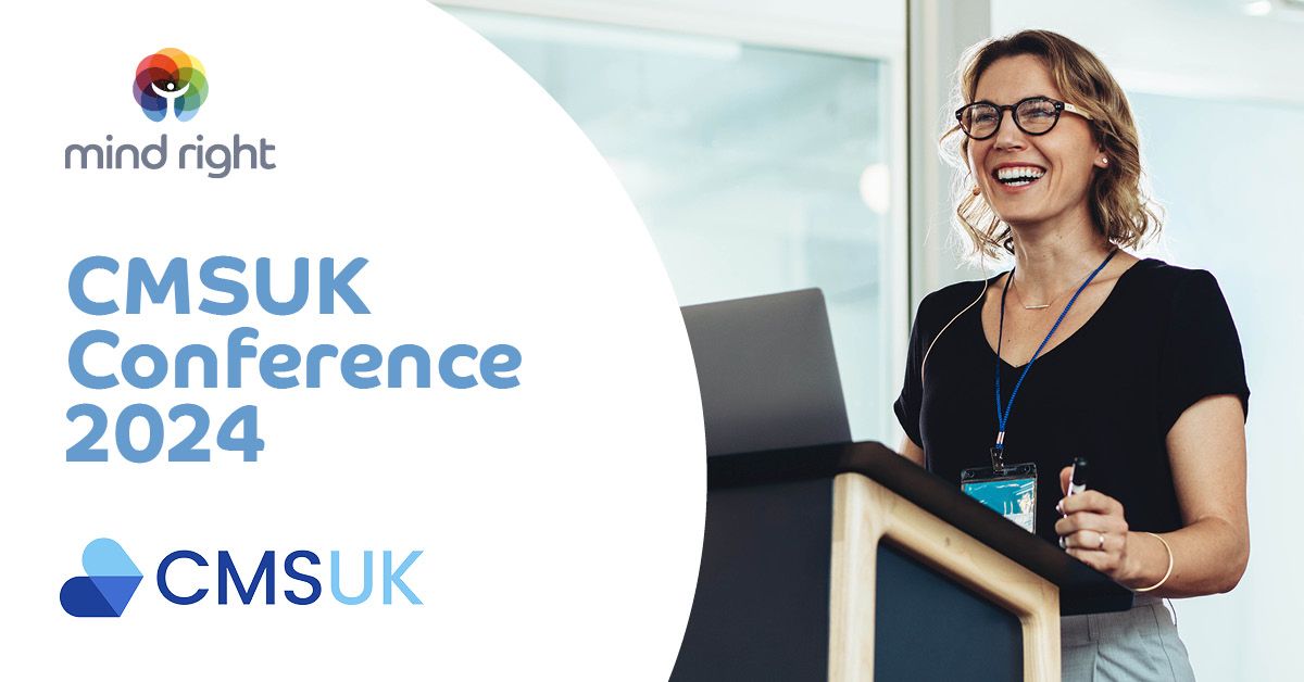 MindRightUK's tweet photo. This year we’re delighted to be attending the CMSUK Conference in March. This year’s conference theme: ‘Courage &amp; Curiosity - Embracing Innovation in Case Management’ - a theme supported 100% by Mind Right.   

Looking forward to seeing you there! 

#CMSUK #CMSUKConference2024 https://t.co/3oQJEFafl8
