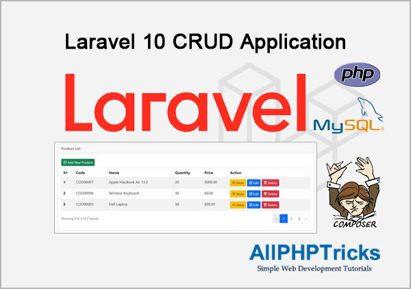 allphptricks's tweet image. Simple Laravel 10 CRUD Application Tutorial
allphptricks.com/simple-laravel…
#Laravel #Laravel10 #Laravel9 #Laravel8 #CRUD #Application #Tutorial #PHP #SQL #Programming @allphptricks