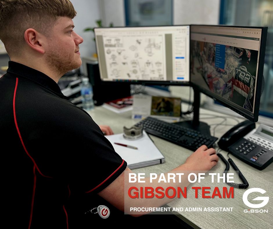 Be part of the Gibson team! Apply for the role as: Procurement and admin assistant. The role assumes various responsibilities within procurement and admin departments at our facility in Repton, Derbyshire. For more information and to apply, please visit gibsontech.co.uk/careeropportun…