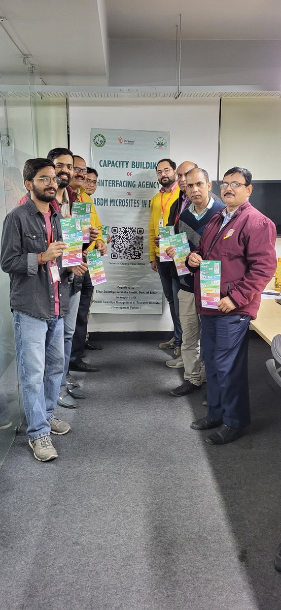 AyushmanNHA's tweet photo. ABDM Bihar team conducts Capacity Building Workshops in Patna and Muzaffarpur for #ABDM_Microsites in association with development partner - @PiramalS and interfacing partners
@DFYnews and @HealthCareWhp.
#100MicrositesProject #digitalhealth #ABDM #DigitizingHealthcare https://t.co/ObyvDiGzYi