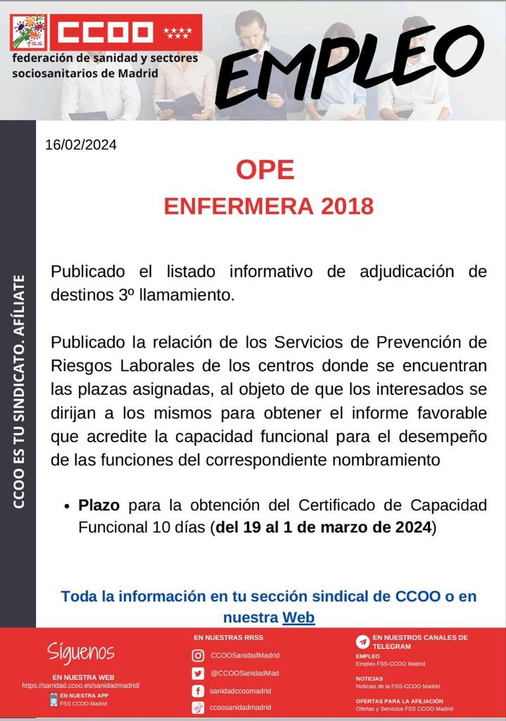 CCOO MARAÑÓN (@ccoohgugm) on Twitter photo 