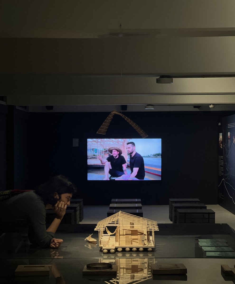 jcarlosbamba's tweet photo. Exposición en la Sharjah Architecture Triennial @sharjaharchitecture Hábitats Flotantes: una mirada a las arquitecturas del agua en Ecuador.

Arquitectura: @naturafuturarq @jcarlos_bamba
Documental: @xiomaracrespo
Instalación: @spacecaviar
Fotografías: @francescorussophoto https://t.co/hum5NfuOUy
