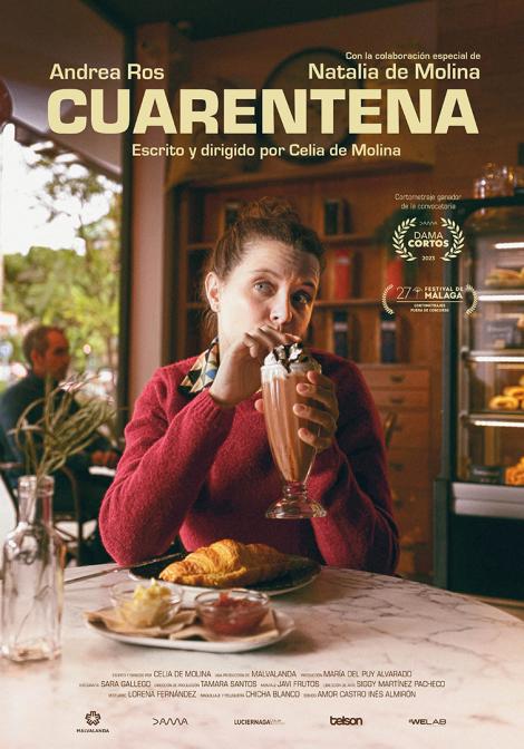bgarciate's tweet photo. 'Cuarentena' de @CeliadeMolina con #AndreaRos y #NataliaDeMolina estará presente en la Sección Oficial Fuera de Concurso de #27FestivalMálaga ; a buen seguro hará las delicias.
#ElCortoEsCine https://t.co/f2wNgp2XJS