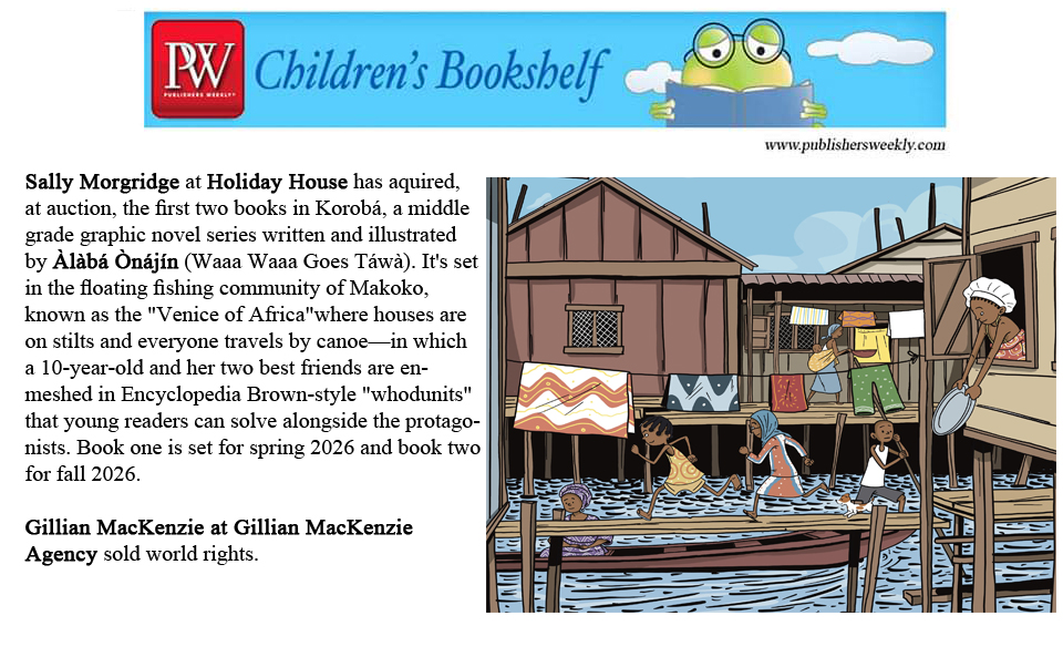 Àlàbá Ònájìn on X: YAY!🎉My first middle-grade mystery graphic