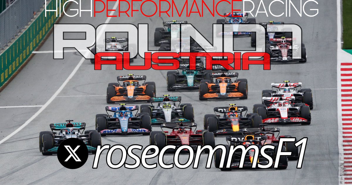 HPRLeague's tweet photo. HPR | Season 6 - Round 7

Austrian Grand Prix 🇦🇹

Sunday 18th February 📆

🎙️ - Join @rosecommsF1 for live commentary from 8:15PM! https://t.co/QboDMgmUwS