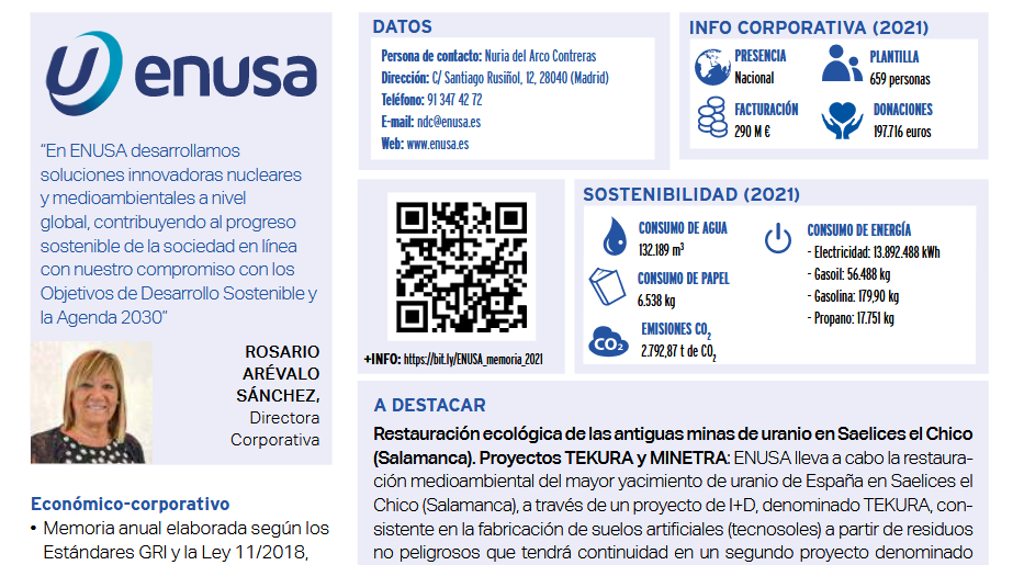 .<a href="/enusa_sa/">ENUSA</a> establece convenios con gestores de #residuos que incluyen el enfoque de ciclo de vida o #economía circular. Caso práctico disponible en el #AnuarioCorresponsables2023 👉 bit.ly/3YZ0wzI