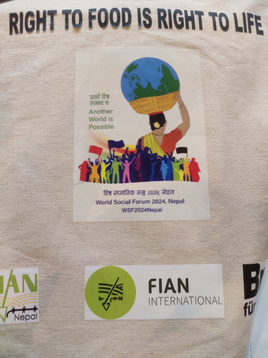 DeepenChaudhari's tweet photo. Word Social Forum 2024 Nepal
#welthungrhilfe 
#righttofood https://t.co/GjxTg8beG4