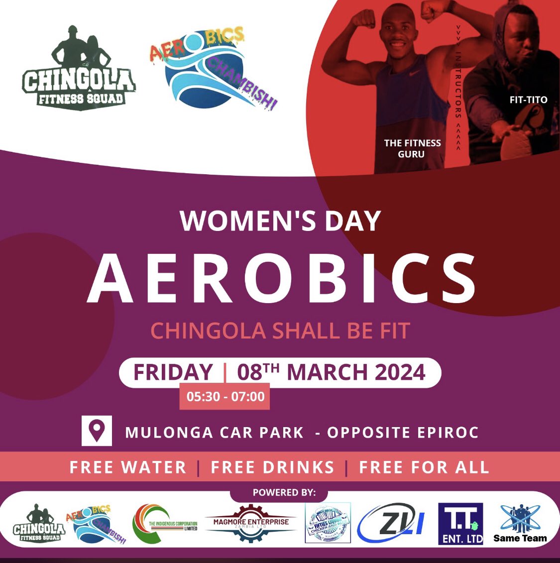 coachEmmanuel2's tweet photo. Let’s go #chingola fitness squad https://t.co/lDJgQO05m8