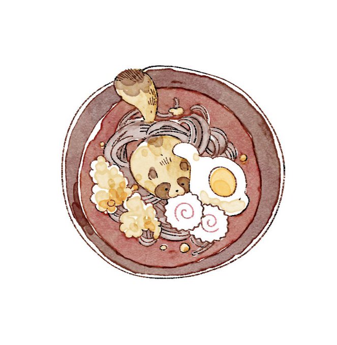 「egg noodles」 illustration images(Latest)