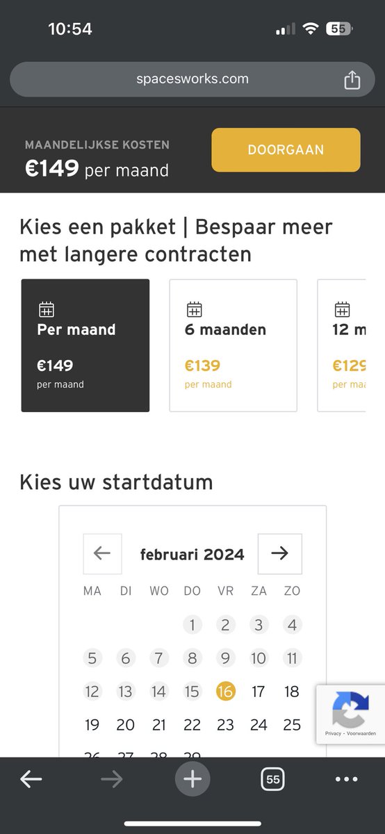 johantrip's tweet image. Als je adverteert met een maandabonnement, waarom betaald ik dan mimimaal twee maanden @spacesworks ? #fail #terms @Consumentenbond @AmexNL