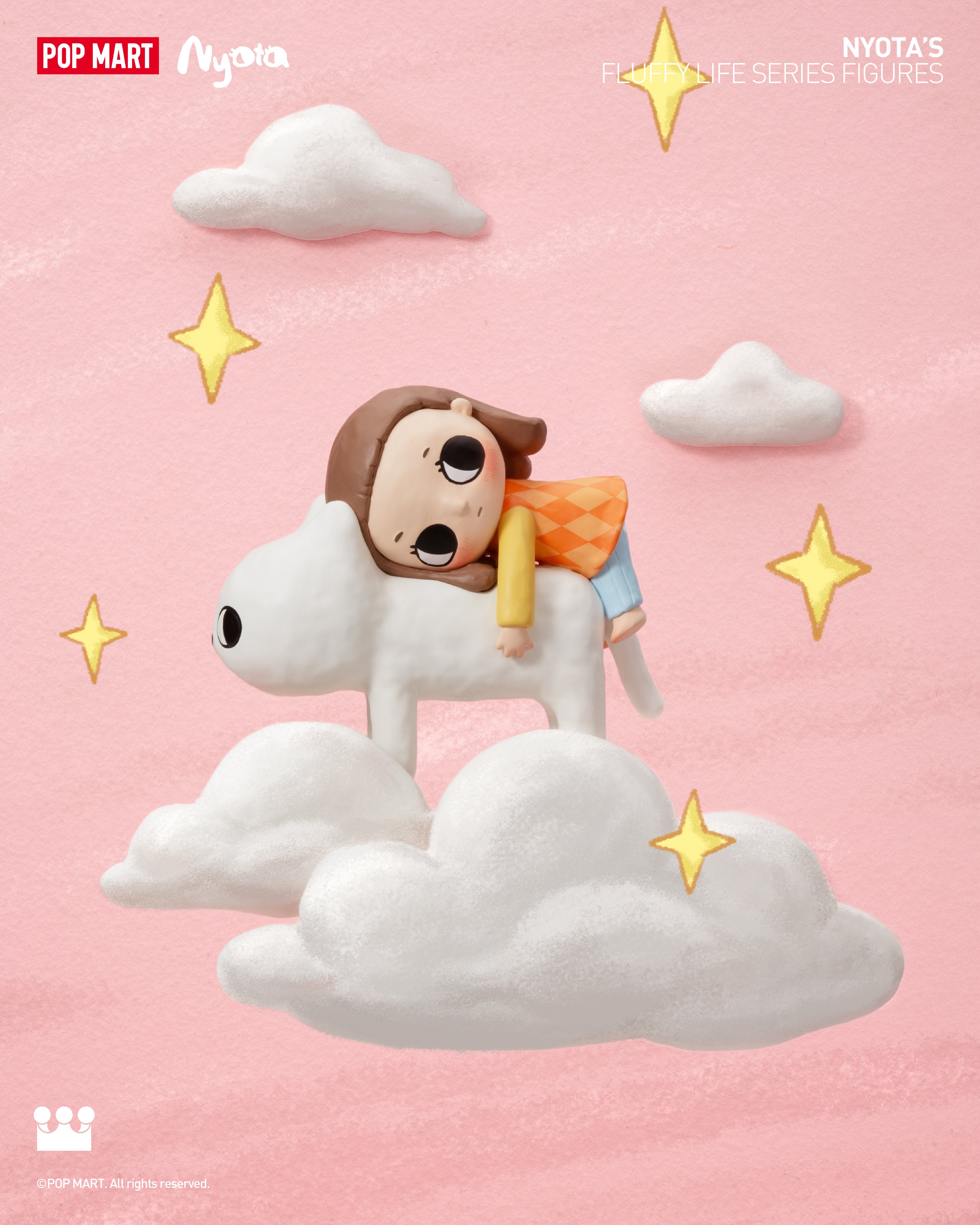 POPMART Nyota's Fluffy Life シリーズ Nyota's Fluffy Life Series Blind Box – Meaning Less Art Inc.
