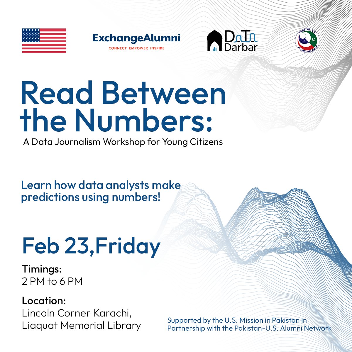 the best thing about knowing the smartest people is that they do the fun stuff w/ you. doing this workshop with @datadarbar_io founders @MutaherKhan and @UderaniNatasha. thanks @PakUSAlumni and @usembislamabad for your support! Register here: bit.ly/RegistrationFo…