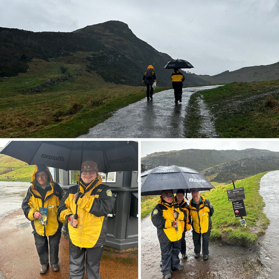 🧵1/3 Emma and Henry were back at Holyrood yesterday, helping the Rangers with essential maintenance before an afternoon steeped in history! #SupportedPathways #PositiveDestinations #GetOutdoors #Volunteering