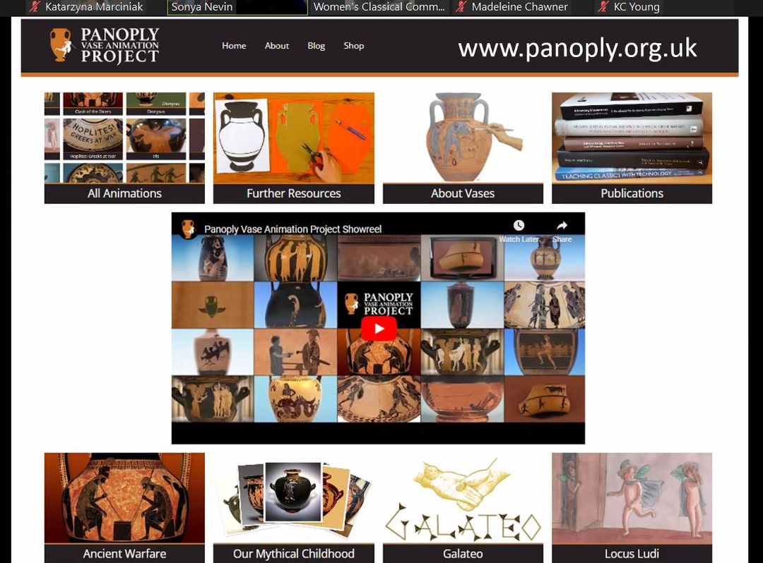 14/2/2024 @SonyaNevin had an online lecture at the @cardiffuni Ancient History and Religion Dep. on Communicating Ancient Religion: Artefacts and Animation.😃Her lecture included the animations created by her and Steve K. Simons within @locusludi and #OMChildhood #ERC #grants