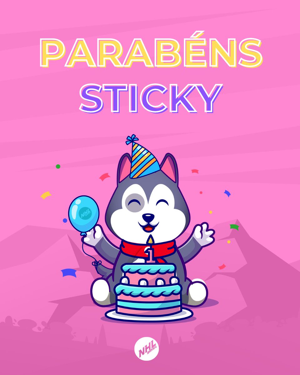 NHLBrasil's tweet photo. E hoje nosso querido @StickyMascote faz 1 aninho! 

Sempre trazendo informações e curiosidades sobre o hockey, ele ainda tem muitos anos com a gente.

E vocês, o que querem saber de curiosidades sobre o hockey?

#BrasilTemNHL https://t.co/XsB5pG9zF4