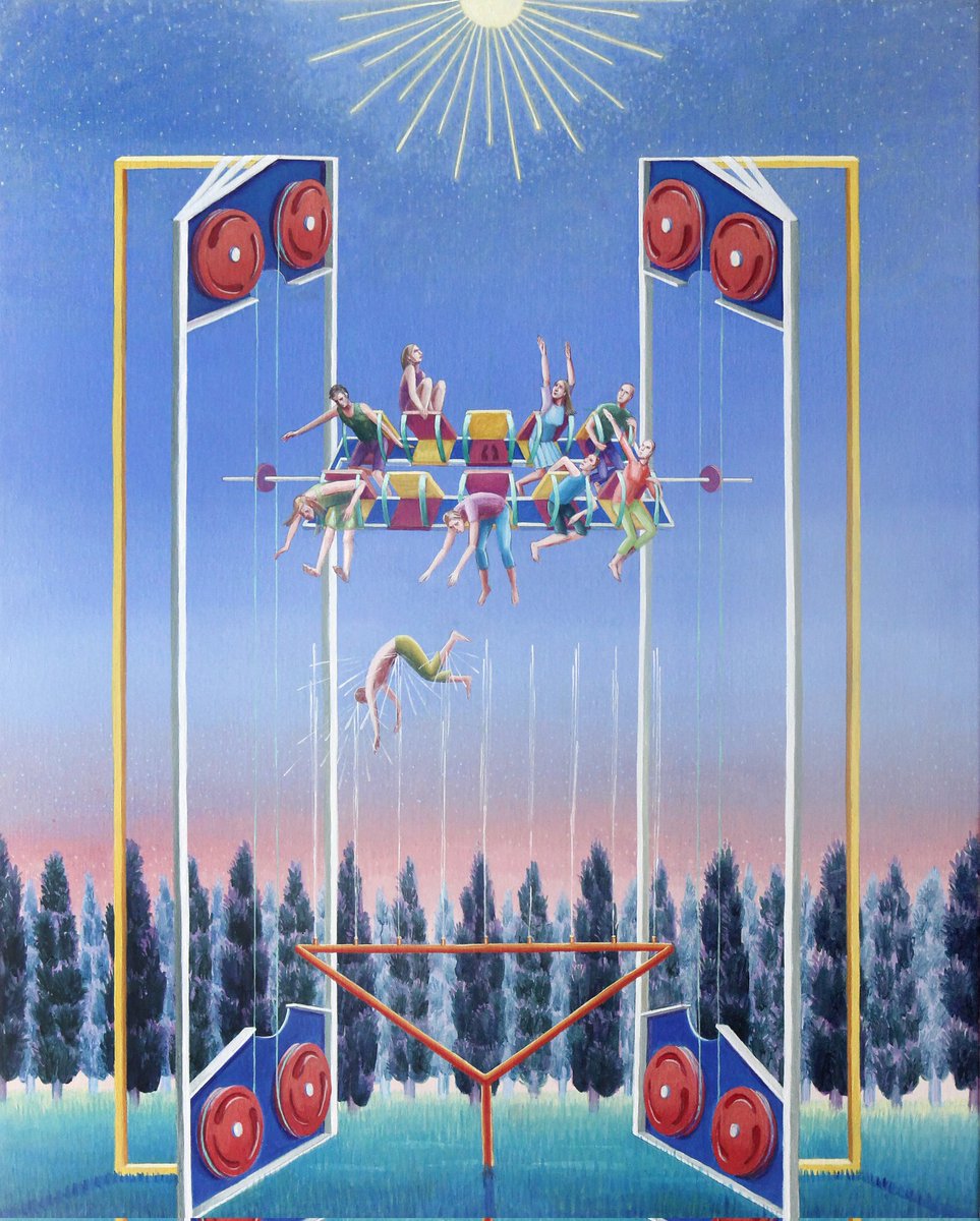 "Vuelos reversibles"
Óleo sobre lienzo
81 x 65 cm
2024

#simonarrebola #galeriabirimbao #debuenasintenciones