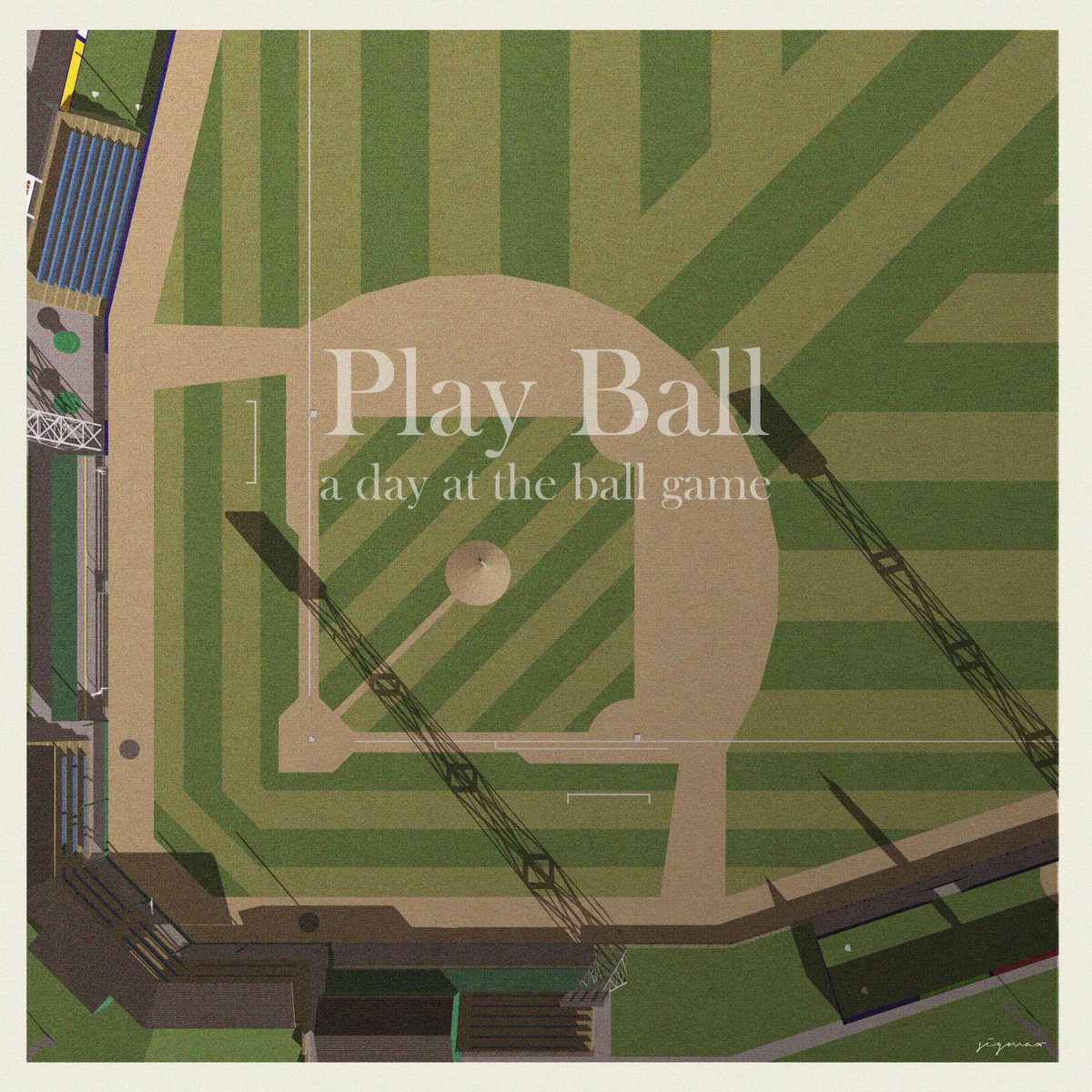 gm 

Play Ball ~ a day at the ball game 

Edition live on <a href="/manifoldxyz/">manifold.xyz</a> 

At 0.02e ; 
supply : 33

Link below