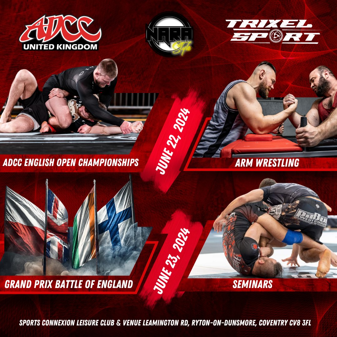 🔔Tickets now available🔔
TRIXEL SPORT II🔥

GREAT PRICES!!!!
eventbrite.co.uk/e/trixel-sport…

See you all there😍

@adccuk @mariuszdomasat @fighting_top_team @nara_style_shop 

#tickets #buytickets #uktickets #eventtickets #ticketsforsale #eventbrite #eventbritetickets #ticketsavailable