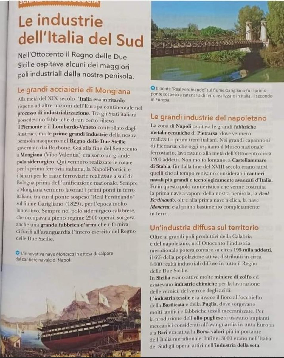 MeridianeVoci's tweet photo. Finalmente anche a scuola (libro di storia per le medie, editore Pearson) una storia più equilibrata dell’Italia preunitaria. #Pearson https://t.co/5DpwixfIoy