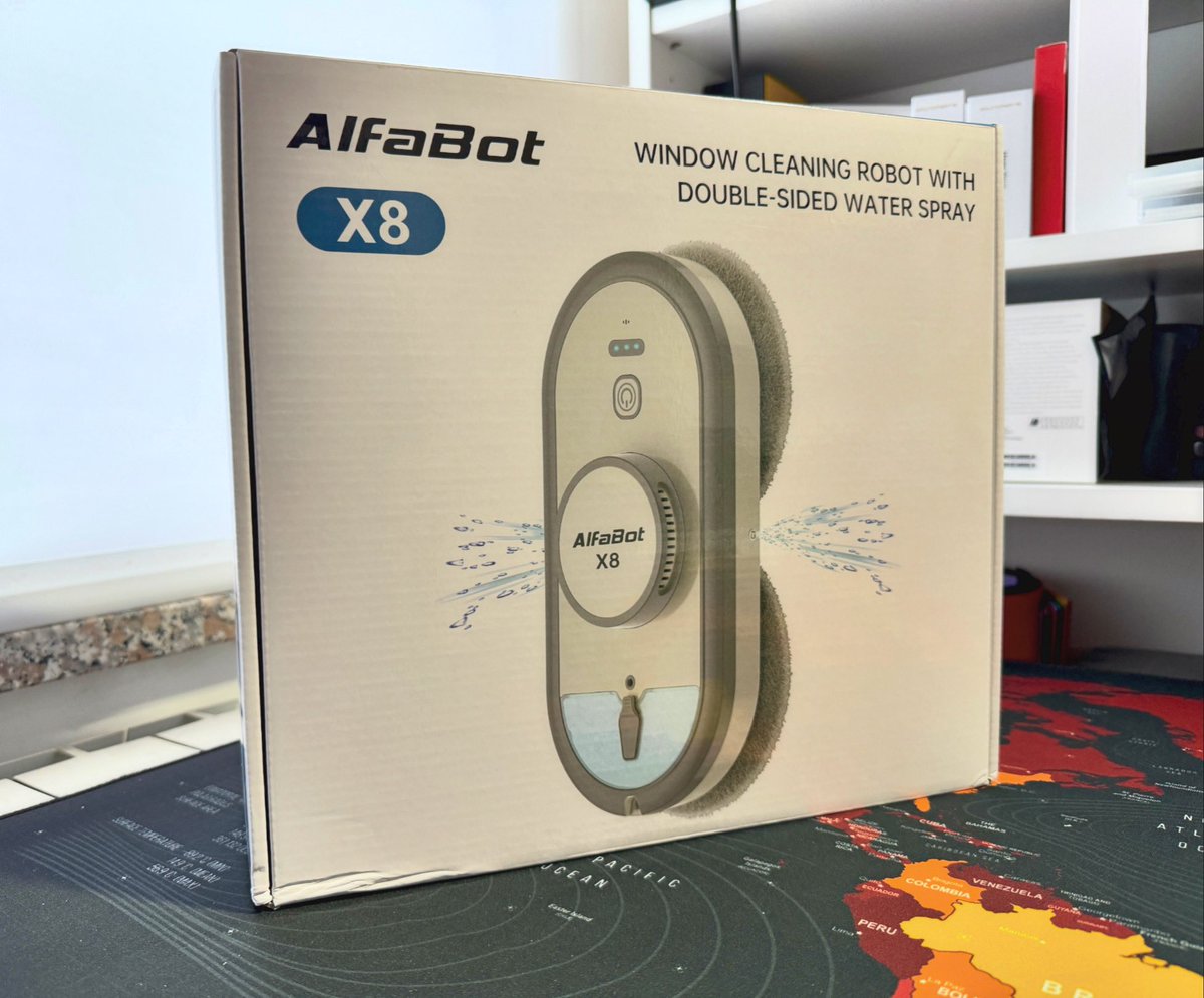 MikyAncona's tweet photo. Grazie ad AlfaBot proviamo il robot lavavetri X8 ! #statuned @alfabot
Acquistalo qui : https://t.co/ryDuZG7Uds
https://t.co/5Lcge3xDFM
#alfabot #alfabotx8 #robot #cleaner #mikyancona #X8 #cleaning #cleaner #youtube #tech #smart #home https://t.co/he8N1gpxQo