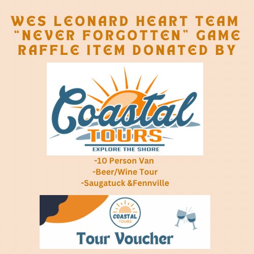 WLHT735's tweet photo. Quick shout out to our raffle prize donations.  Thanks again for your amazing support. @fennvalley Coastal Tours, Phil’s Bar &amp; Grill, Bella Vita Suites,  and Salt of the Earth (in Fennville) https://t.co/iJrmVkzrLl
