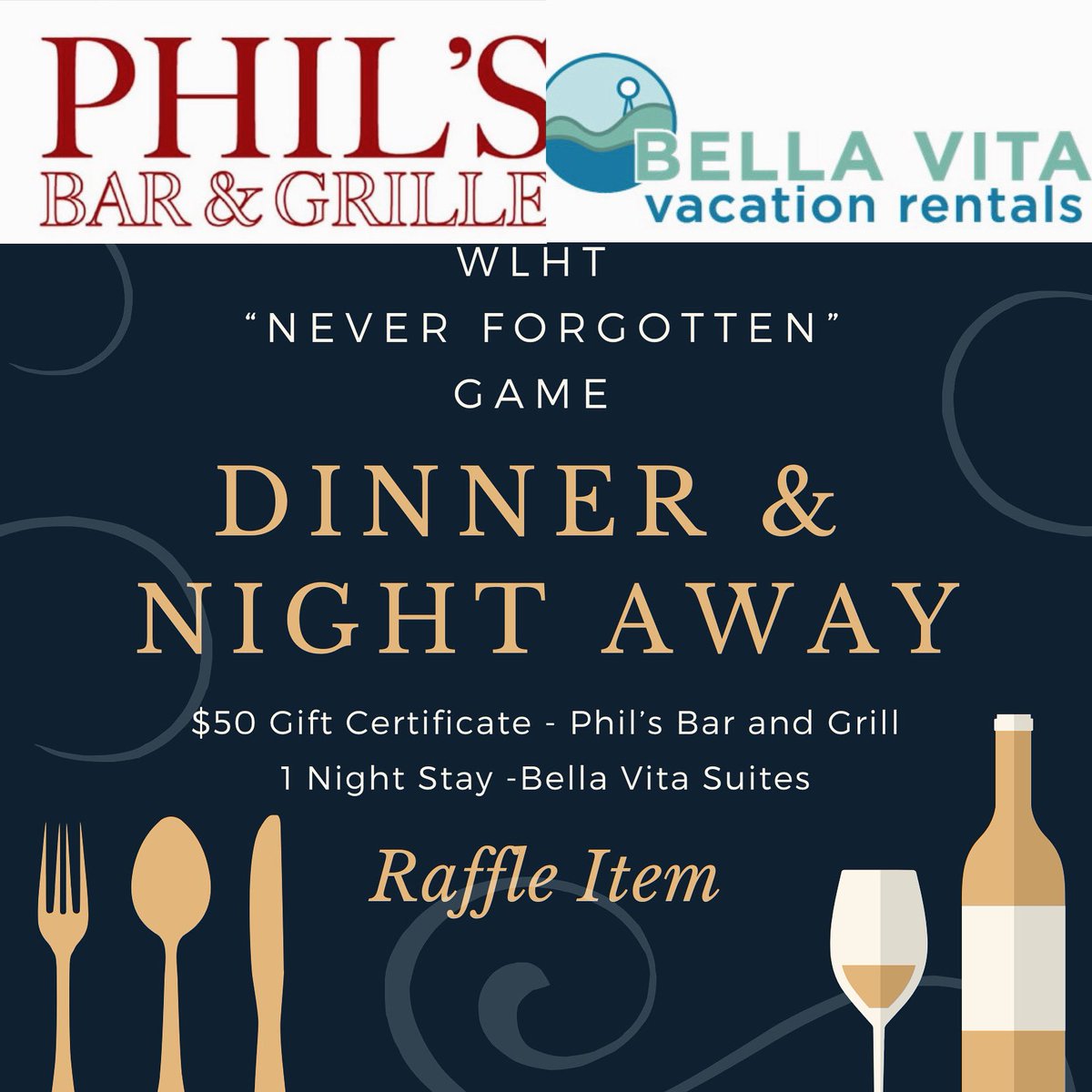 WLHT735's tweet photo. Quick shout out to our raffle prize donations.  Thanks again for your amazing support. @fennvalley Coastal Tours, Phil’s Bar &amp; Grill, Bella Vita Suites,  and Salt of the Earth (in Fennville) https://t.co/iJrmVkzrLl