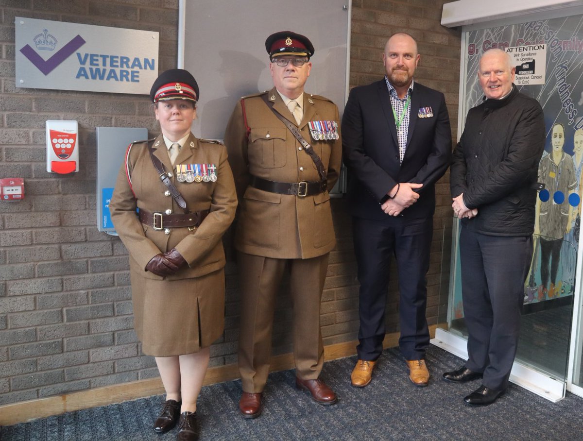 We are proud to announce that East Cheshire NHS Trust has been accredited as a Veteran Aware Trust. 

Click here to read more about what this means ➡️ow.ly/uLvS50QCB7v

<a href="/NHSVeteranAware/">NHS Veteran Aware</a>