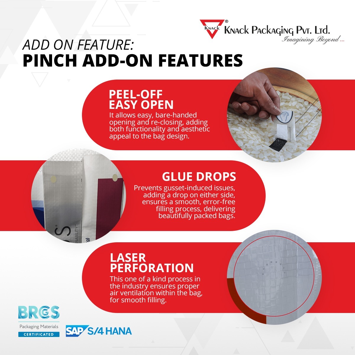 knack_packaging's tweet image. Knack Packaging is always at the forefront when it comes to innovation in Pinch Bottom Bags. Explore Knack Packaging's exclusive add-ons specially designed to enhance your Pinch Bottom Bags.

#PackagingTrends #KnackInnovation  #KnackPackaging #FoodPackaging #GlobalLeaders