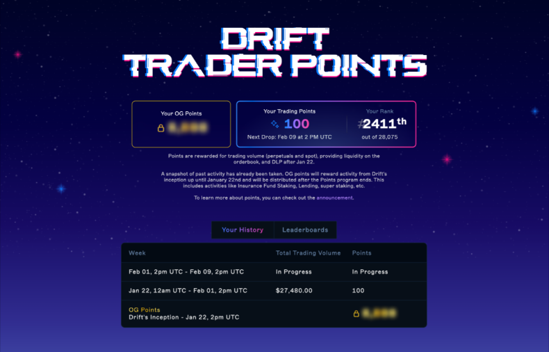 SOL_Decoder's tweet photo. 🧑‍🌾 Decoder Farmer Update - @Drift 🪂

🔥 Beta testing is now live for Drift, but time is of the essence! 👇

- Drift's points program launched on January 22, incentivizing user activity on the platform. 

- Existing users have a separate points snapshot (OG Points) for distribution later. 

- With ~30k users and less than 3 months left in the program, there's a good chance for token release and airdrop at the end, following the success of previous Solana projects.

🤔 How will a subscription to the Decoder Farmer Work?

We know you have lots of questions! It's best to head over to Discord where you can get real-time updates and read our pinned message in the general channel.

🔜 Everything is subject to change, but it's looking like the community will get access by the end of Feb or early March 🥶