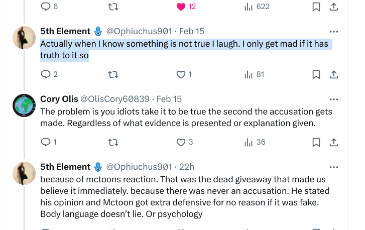 DGoliath2's tweet photo. @Ophiuchus901 @Mctoon27 You're a Lying POS.
You made an accusation, &amp; are now running from it as fast as you can, because Evidence was presented.
Weak POS.
You are willing to piss on the Suffering of abused children, for Clout with your peers. But too Weak to admit your mistake.
You're Pathetic. https://t.co/EN7t6H0ocZ