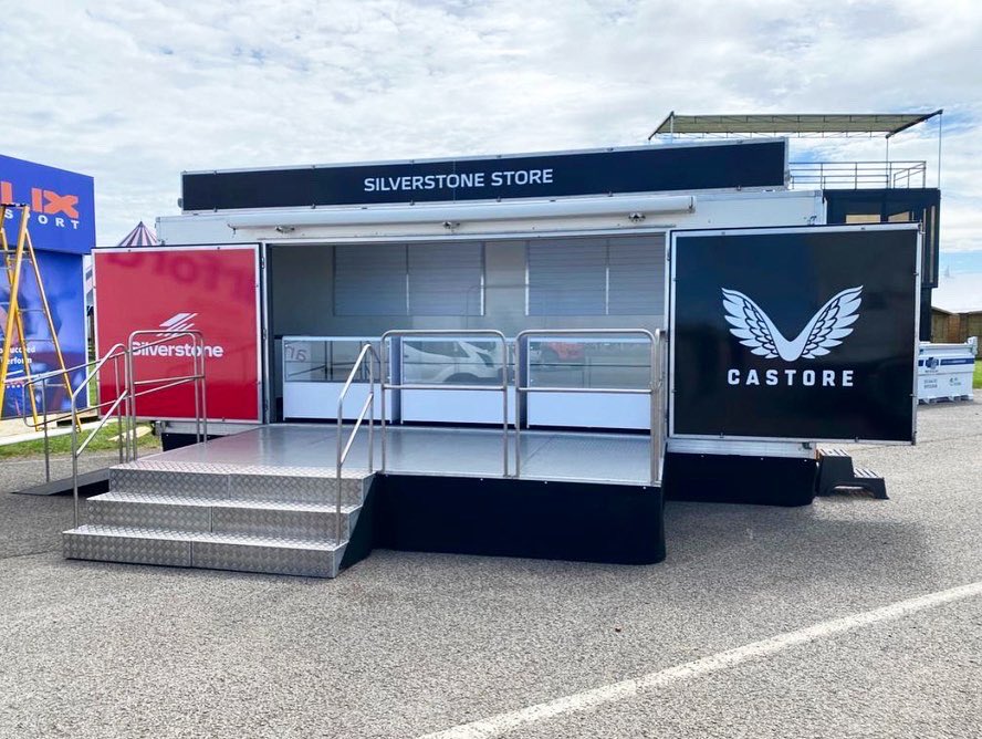 MERCHANDISING TRAILERS ⚫️ Allow you to have a pop up shop, selling merchandise in high footfall areas, at events and venues, as well as high streets - ideal for sporting events and ticket sales.