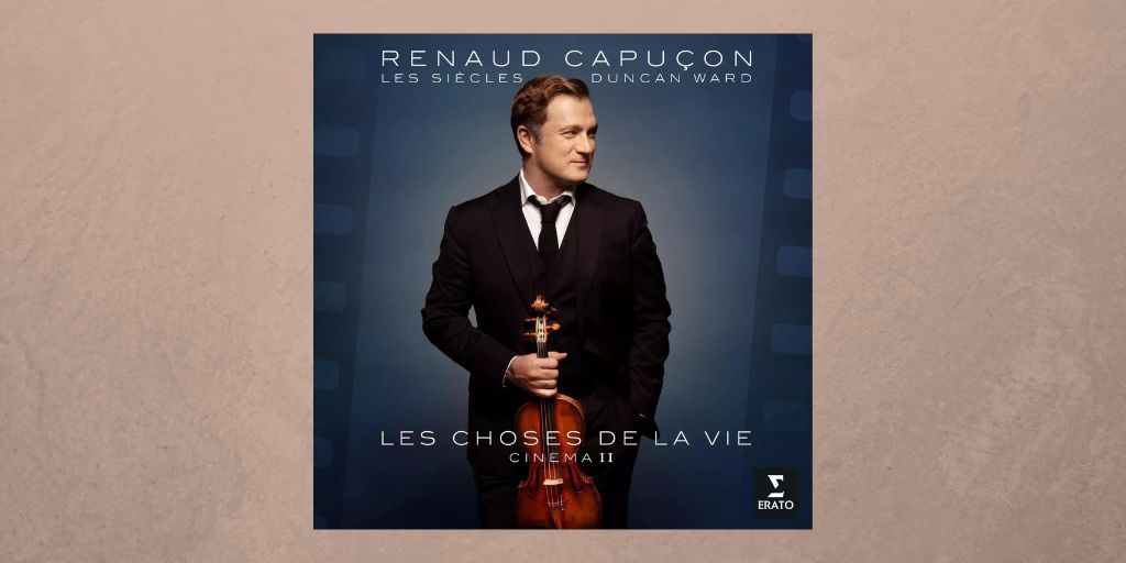 OUT TODAY! @DuncanWardMusic joins forces with Renaud Capuçon and @LesSiecles to release their album of French film music. Buy it here 👉 buff.ly/49ggX0u