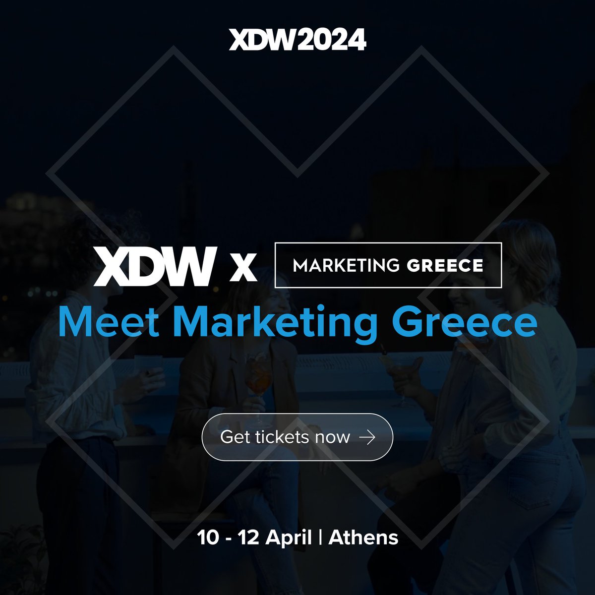 MarketingGr's tweet photo. Η #Αθήνα υποδέχεται για πρώτη φορά το X. Design Week, το ετήσιο event του @think_tourism, και η @MarketingGr, υπερήφανος #HostPartner, δίνει δυναμικά το παρών!
Δείτε το πρόγραμμα &amp; κλείστε θέση👉 https://t.co/fqXQ2kaMhF

#Proud #HostPartner #XDW2024 #DesignThinking #Athens https://t.co/I2QwgWnkJx