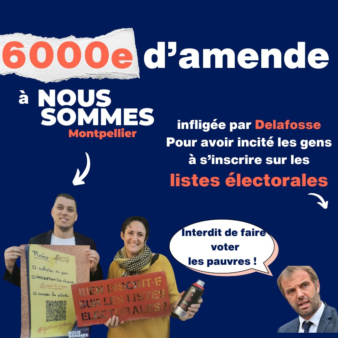 slimane_rhany's tweet photo. À priori @MDelafosse le maire de #Montpellier est plus rapide pour effacer nos messages et nous coller 6000e d'amende
que les tags des amis de Zemmour dont il a pas voulu interdir le meeting il y a quelques semaines
(Avenue des prés d'Arènes si vous avez des remords) https://t.co/qEZIIs3CXP