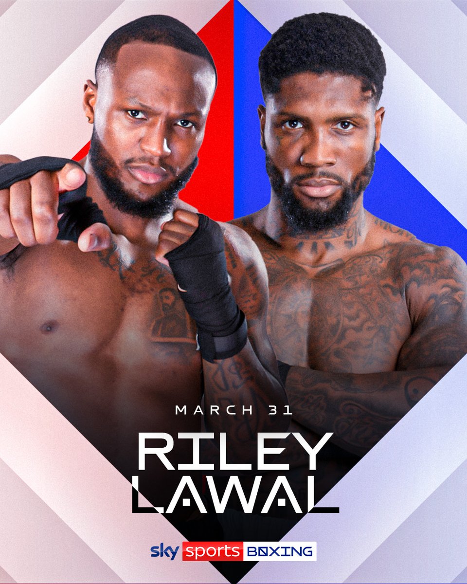 𝐀 𝐜𝐥𝐚𝐬𝐡 𝐨𝐟 𝐜𝐫𝐮𝐢𝐬𝐞𝐫𝐰𝐞𝐢𝐠𝐡𝐭 𝐫𝐢𝐯𝐚𝐥𝐬 🔥 @IsitRIL will face @lethallawal on March 31, on the undercard of #WardleyClarke 👊