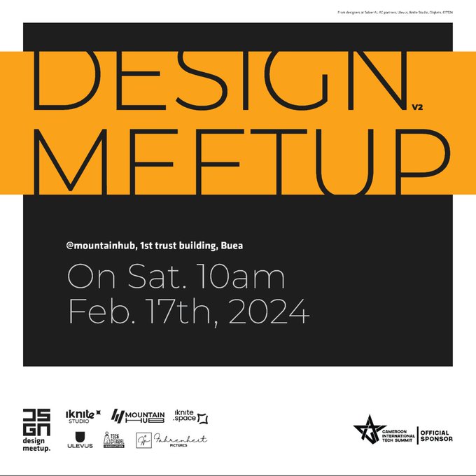 IkniteStudio's tweet photo. D E S I G N_M E E TUP | V2
See you tomorrow!
#design #meetup #adobe #ulevus #iknitestudio #iknitespace #fahrenheitpictures #tekcitadel #mountainhub #road2cits #cits24 https://t.co/LbseTcCtvP