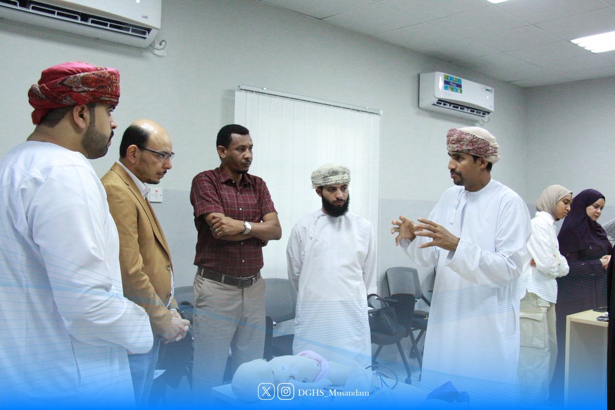 صحية محافظة مسندم tweet media