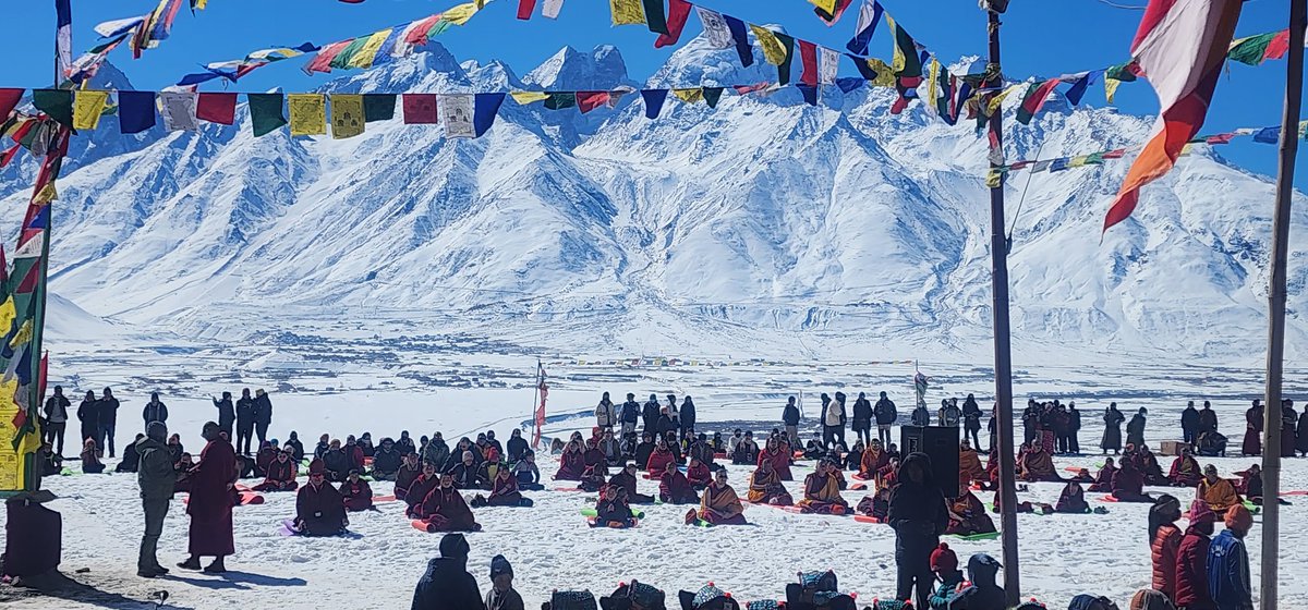 Thanks to Honble LG UT Ladakh and Secretary Sport Sh Ravinder Kumar as well as District Administration and LAHDC Kargil for successfully conducting 2nd edition of Zanskar Winter Sport and Tourism Festival 2023-24.