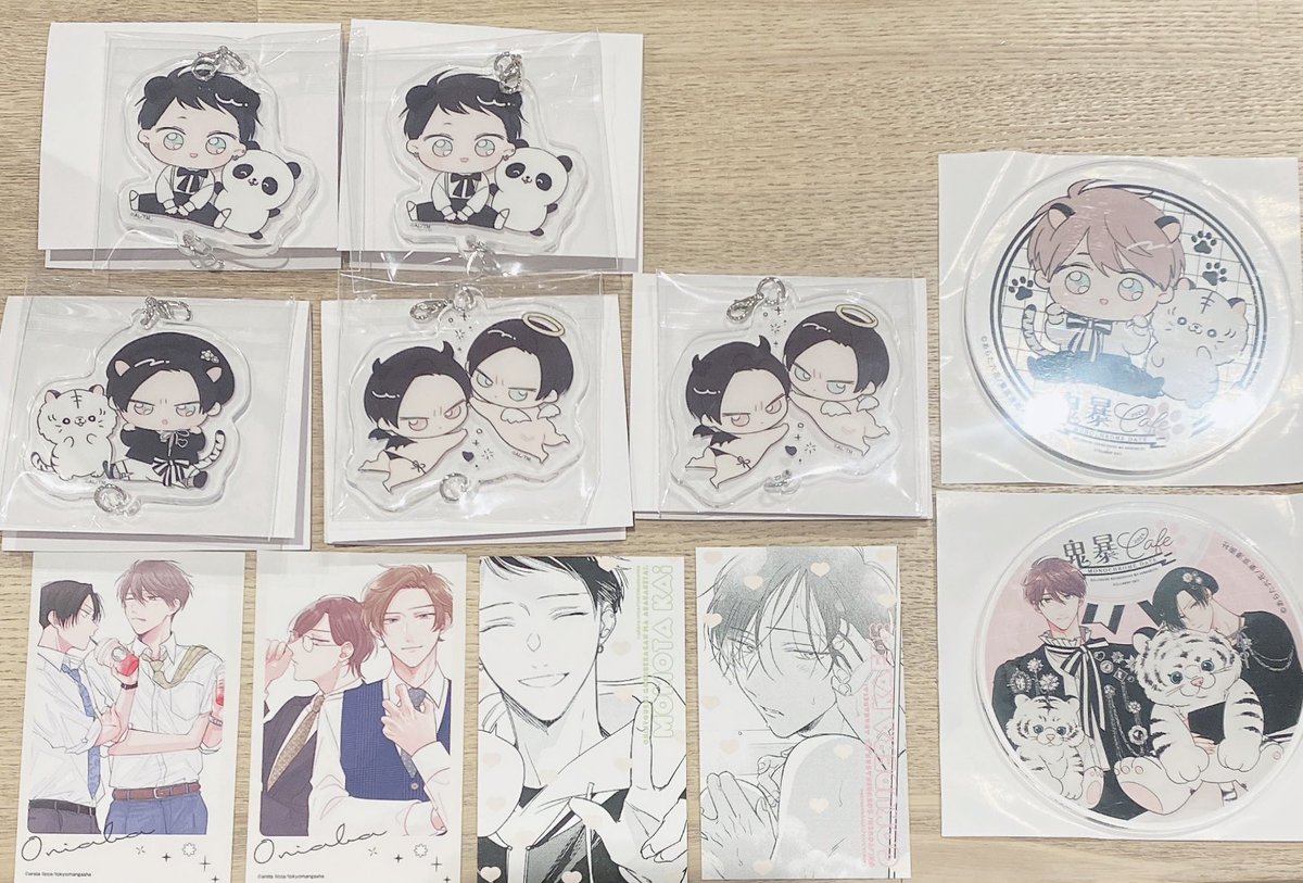 dkhyoo's tweet photo. 交換・買取〘 鬼上司・獄寺さんは暴かれたい 鬼暴Cafe 〙

譲 》画像のもの

求 》武蔵 亜武(購入特典＞アクキー)

購入特典の場合比率違いでの交換可能。
お気軽にお声がけ頂けますと幸いです。 https://t.co/eHN8oPp0op