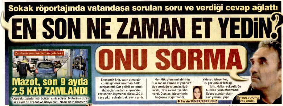 En son ne zaman et yediniz? 🤔